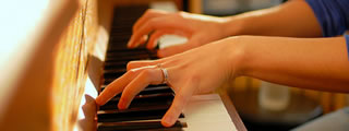 Playing piano Playing piano